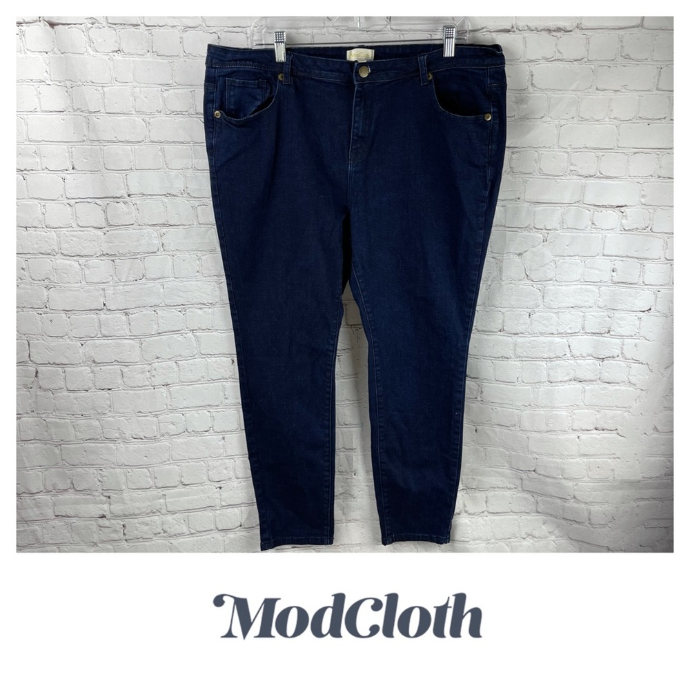 ModCloth Dark Wash Skinny Jeans